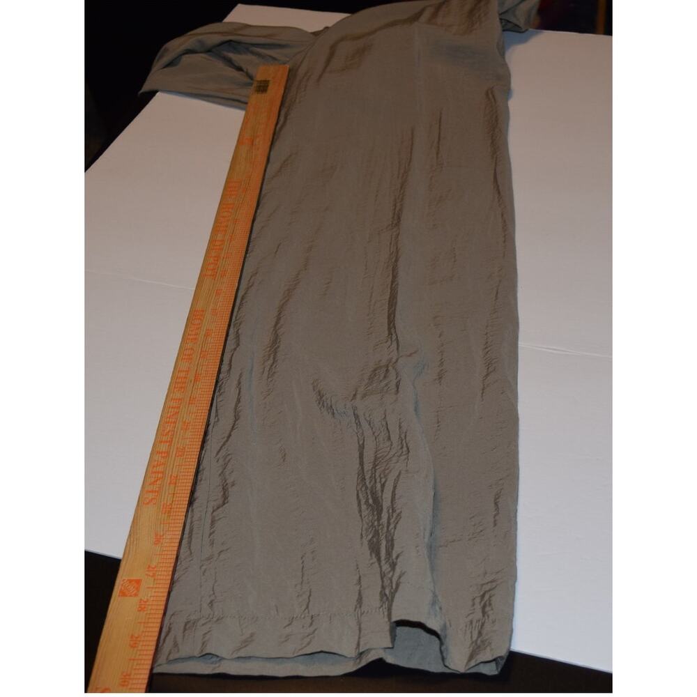 Rachel Zoe Pants Womens Small Sage Green Crinkle Wide Leg Pull On Rayon - Picture 10 of 10
